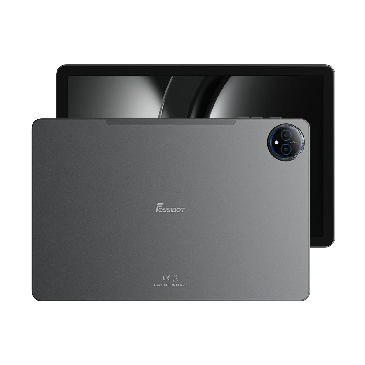 FOSSiBOT Tab 12 Tablet, Szürke, 10.95" IPS, 18GB RAM(6GB+12GB bővíthető), 256GB ROM, Android 14, 13MP+5MP, 7000mAh, 10W [3]