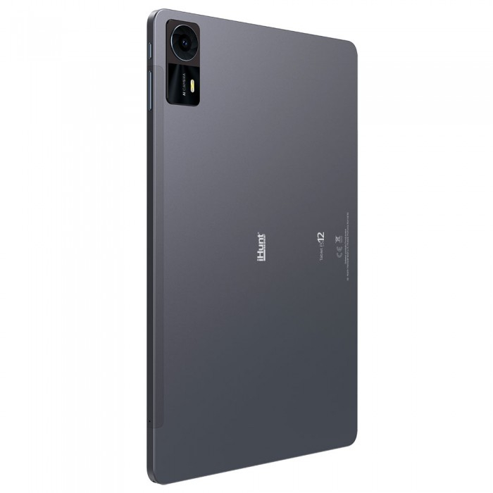 iHunt Tablet PC 12 Ultra 10.1 hüvelykes IPS Android 14 Octa-Core, 4GB RAM, 256GB, 5G WiFi, Szürke [7]