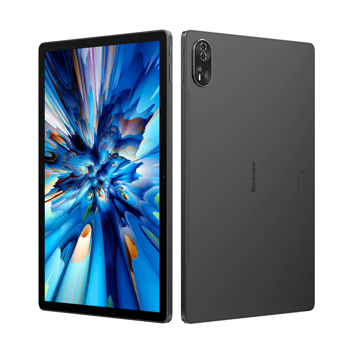 PC Tablet Blackview MEGA 8, Fekete, 4G LTE, 13" FHD+ 90Hz, 36GB RAM (12GB + 24GB bővíthető), 256GB ROM, Android 15, Unisoc T620, 50MP+12MP+2MP, 11000mAh, 18W, Stylus, Arcfelismerés, Dual SIM Hibrid [9]