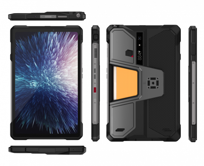 Unihertz 8849 Tank Pad E, Fekete, Videoprojektor, 4G, 10,95'' FHD+, 120 Hz, Android 14, 24GB RAM (12GB + 12GB bővíthető), 512GB ROM, 50MP, 21000mAh, Dual SIM [7]