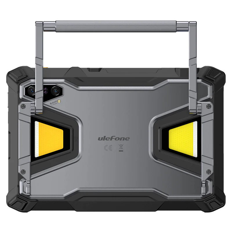 Ulefone Armor Pad 5 Pro Táblagép, Fekete, 5G, 11'' FHD+, Android 15, 44GB RAM (12GB + 32GB Bővíthető), 512GB ROM, 64MP, Éjszakai Látás, Dimensity 7400X, 24200mAh, 120W, Két SIM [3]