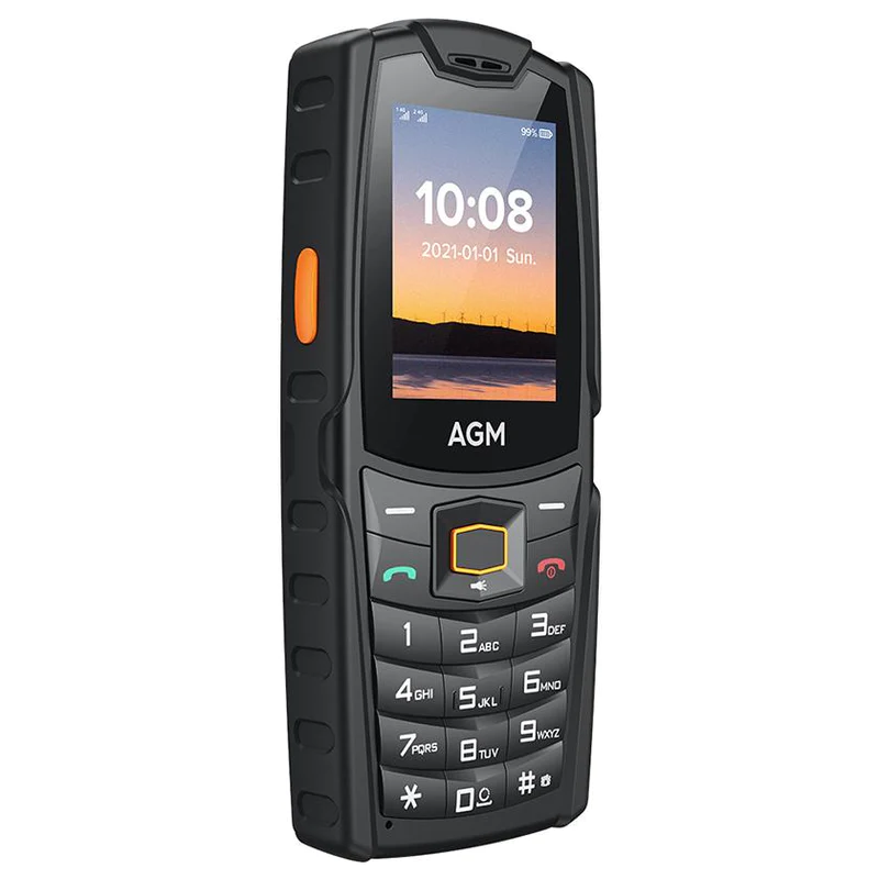 Mobiltelefon AGM M6, 4G, kijelző 2,4 hüvelykes, 2500 mAh, hangszóró 3,5 W 109db [3]