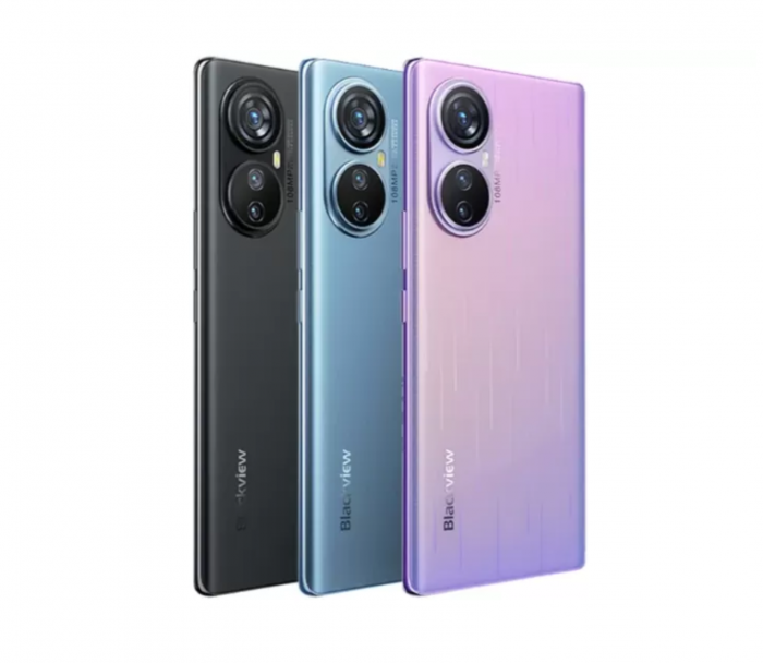 Mobiltelefon Blackview A200 Pro Kék, 4G, 6,67 hüvelykes ívelt kijelző, 24GB RAM (12GB + 12GB bővíthető), 256GB ROM, 108MP, Android 13, Helio G99, 5050mAh, Dual SIM [2]