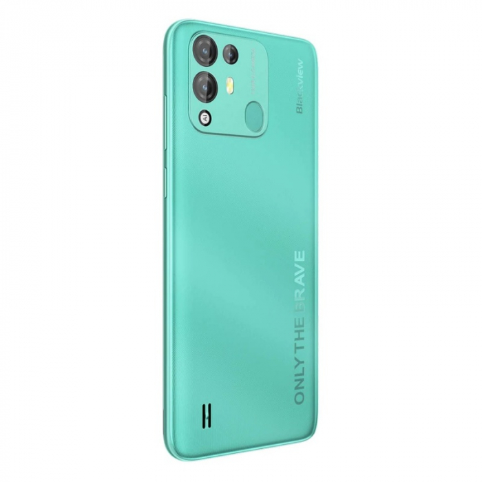 Mobiltelefon Blackview A55 Pro Zöld, 4G, IPS 6,528" Waterdrop, 4GB RAM, 64GB ROM, Android 11, Helio P22 OctaCore, 4780mAh, Dual SIM [6]