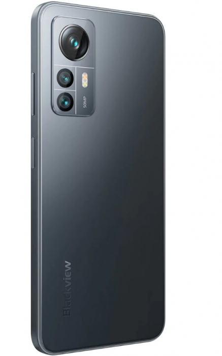 Mobiltelefon Blackview A85 Fekete, 4G, 6.56" HD+, 8GB RAM, 128GB ROM, Android 12, Unisoc T606 Octa Core, Bt. v5.0, NFC, 4480mAh, Dual SIM [4]