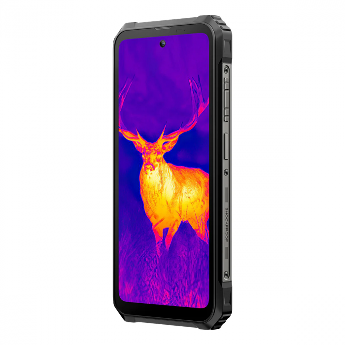 Mobiltelefon Blackview BL9000 Pro fekete, 5G, FLIR® Lepton 3.5 hőkamera & MyFLIR® Pro APP, 6,78" 2,4K FHD+ 120Hz, 36GB RAM (12GB+24GB), 512GB ROM, Android 13, 50MP, 8800mAh, 120W, MediaTek Dimensity 8020, Dual SIM [2]