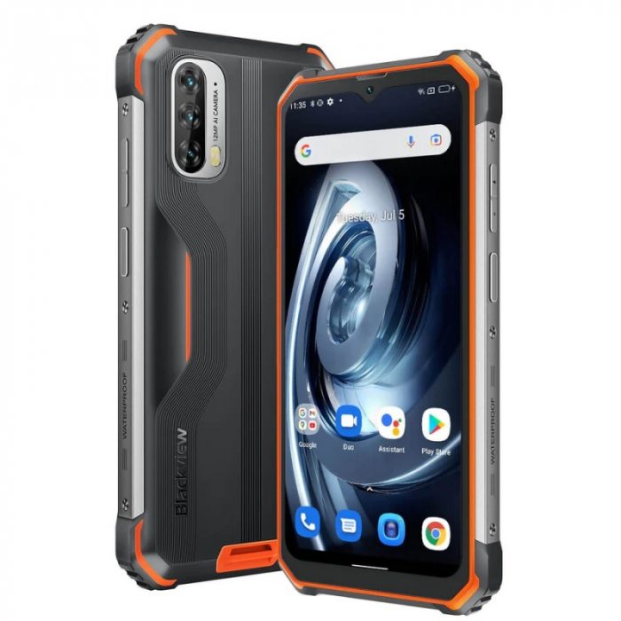 Telefon mobil Blackview BV7100 6/128 Orange [8]