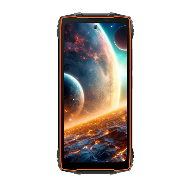 Mobiltelefon Blackview BV8200, Narancs, 4G, 6.5" 2.4K FHD+ 120Hz, 36GB RAM (12GB + 24GB bővíthető), 256GB ROM, Android 14, MediaTek Helio G100, 50MP + 32MP, 8800mAh, 45W, NFC, Dual SIM [2]