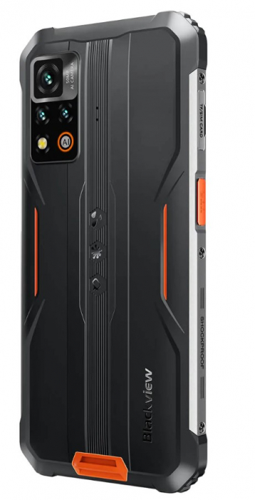 Telefon mobil Blackview BV9200 Orange, 4G, 6.6" FHD+, 8GB+6GB RAM, 256GB ROM, Android 12, MediaTek G96, Bt. v5.2, NFC, 5000mAh, Dual SIM [4]