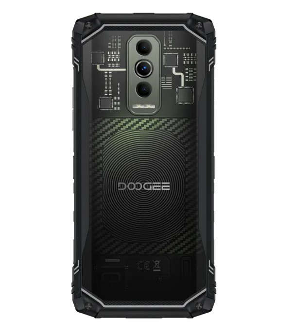 Mobiltelefon Doogee Blade 10 Ultra Energy, fekete, 4G, 6,56" HD+ 90 Hz, 36 GB RAM (8 GB + 28 GB bővíthető), 256 GB ROM, 64 MP, UNISOC T7250, Android 15, 6150 mAh, Face ID, NFC, Dual SIM [2]