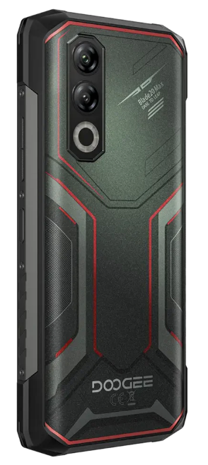 Mobiltelefon Doogee Blade 20 Max, Piros, 4G, 6.6", HD+ IPS, 36 GB RAM (12 GB + 24 GB Extended), 1 TB ROM, 64 MP, Android 15, Helio G100, Night Vision + NFC, 11800 mAh, 33 W, Dual SIM [5]