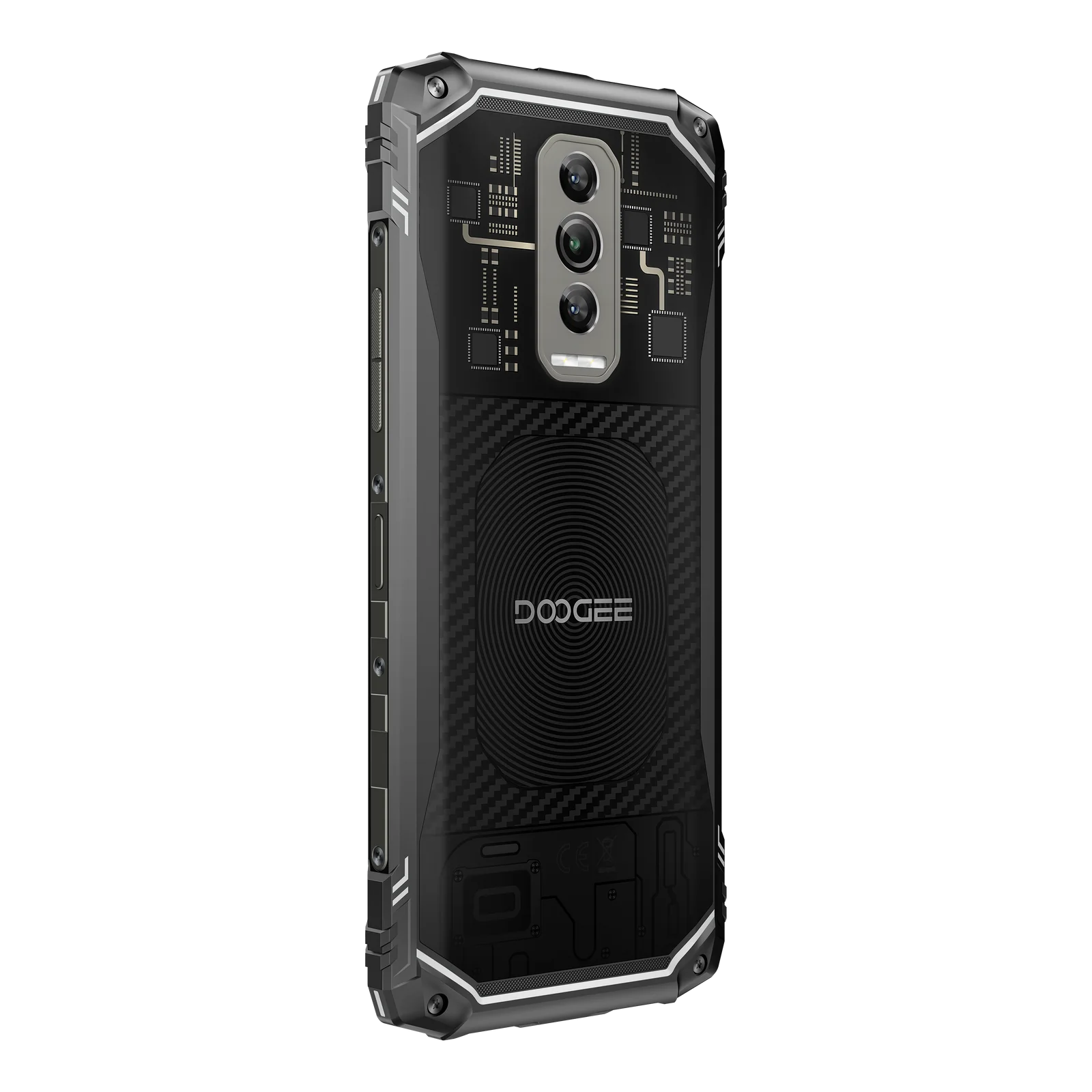 Mobiltelefon Doogee Blade 10 Ultra, Átlátszó Fekete, 4G, 6,56" HD+ 90Hz, 20GB RAM (8GB + 12GB bővíthető), 256GB ROM, 50MP, Spreadtrum T606, Android 14, 5150mAh, Face ID, NFC, Dual SIM [2]