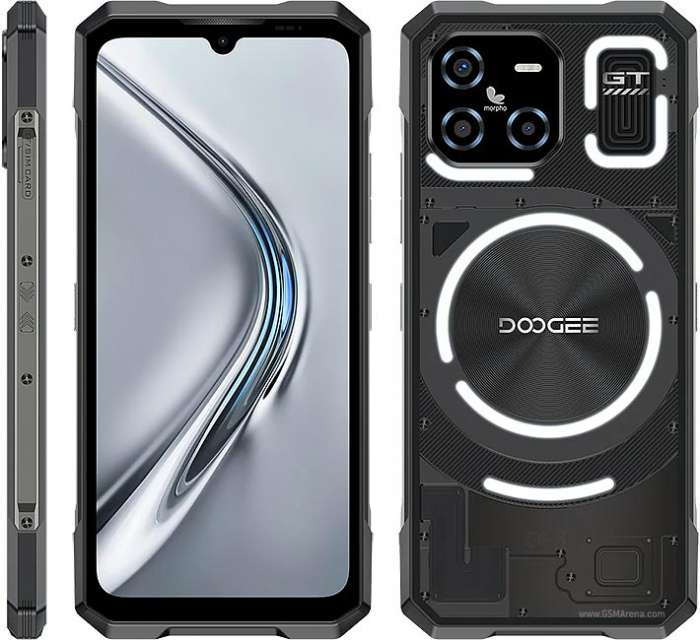 Mobiltelefon Doogee Blade GT Ultra Fekete, 5G, 6,72" IPS LCD 120Hz, 100MP AI Kamera, 36GB RAM (16GB+20GB bővíthető), 512GB ROM, Android 14, Mediatek Dimensity 7300, 5500mAh, 33W, Dual SIM [3]
