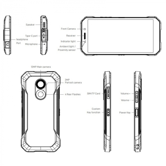 Telefon mobil Doogee S51 4/64 Negru [6]