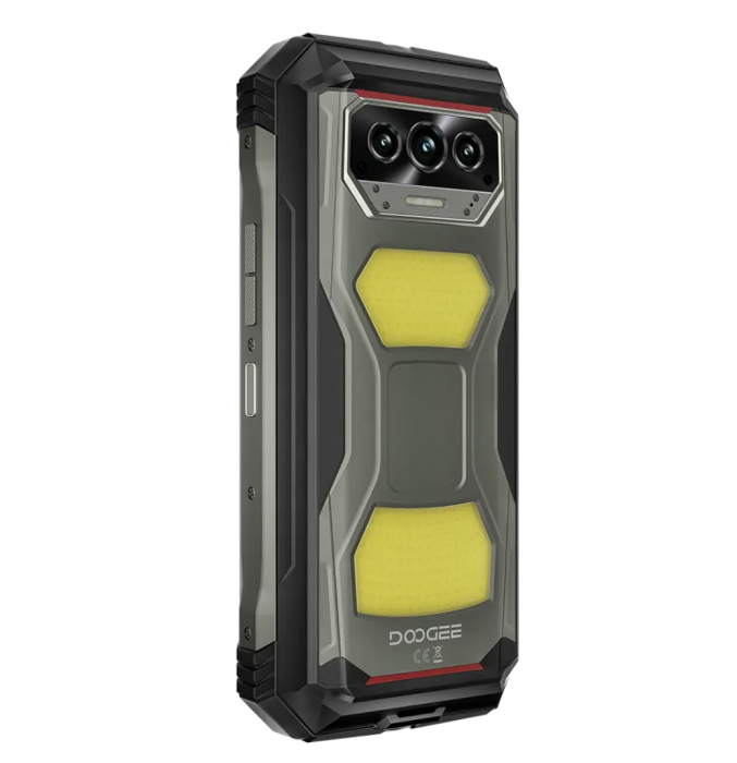 Mobiltelefon Doogee V Max S, Szürke, 5G, 6.58'' FHD+ 120Hz, 24GB RAM (8GB + 16GB), 256GB ROM, Android 14, 108MP + 20MP éjjellátó kamera, 22000mAh, 33W, Dual SIM [3]