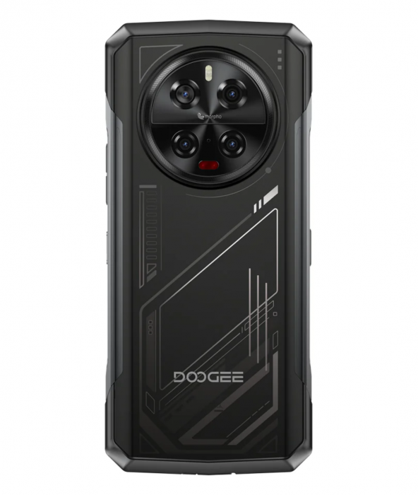 DOOGEE V40 Okostelefon, Éjféli Ezüst, 5G, 6,78'' 1080x2460, Android 14, 32GB RAM (12GB + 20GB bővíthető), 512GB ROM, 180MP + 20MP + 8MP kamerák, 8680mAh akkumulátor, Dual SIM [2]