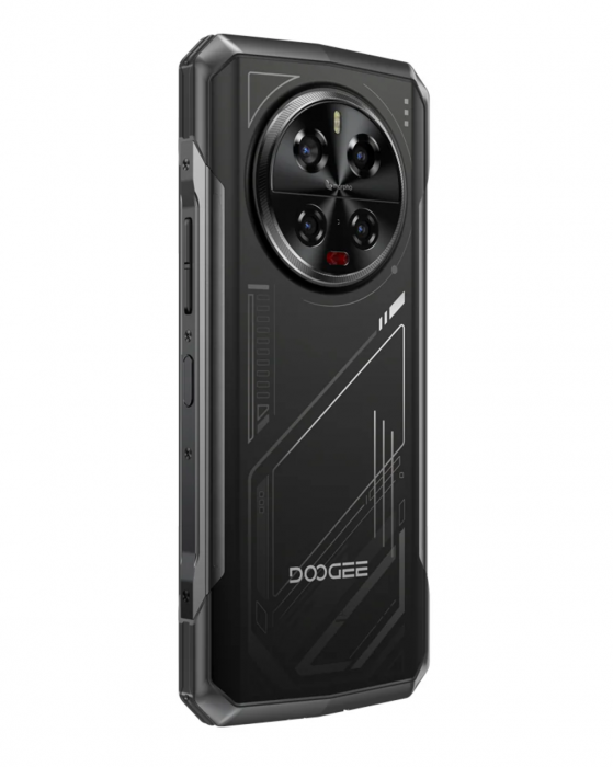 DOOGEE V40 Okostelefon, Éjféli Ezüst, 5G, 6,78'' 1080x2460, Android 14, 32GB RAM (12GB + 20GB bővíthető), 512GB ROM, 180MP + 20MP + 8MP kamerák, 8680mAh akkumulátor, Dual SIM [4]
