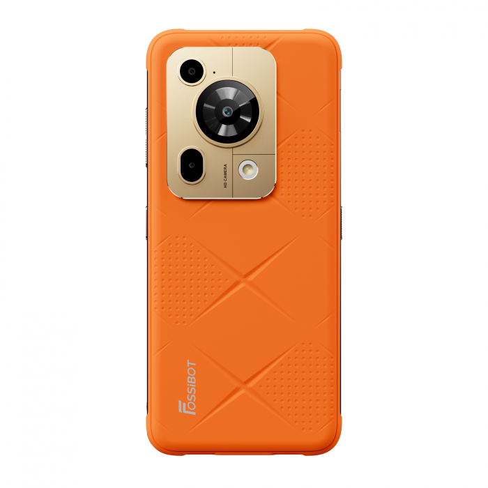 FOSSiBOT F112 Pro 5G mobiltelefon, Narancssárga, 6.88” HD+ IPS, 24GB RAM(8GB+16GB bővíthető), 256GB ROM, Android 14, Visszatöltés, 50MP+16MP, 18W, Dual SIM hibrid [5]