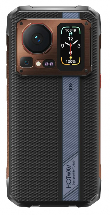 Mobiltelefon HOTWAV Cyber 16 Pro, Arany, 4G, 6.6″ 2K 120 Hz, 24 GB (8GB + 16GB bővíthető), 512 GB ROM, 108 MP, Android 15, Helio G100, Hátsó érintőkijelző, NFC, 6280mAh, 33W, Dual SIM [3]