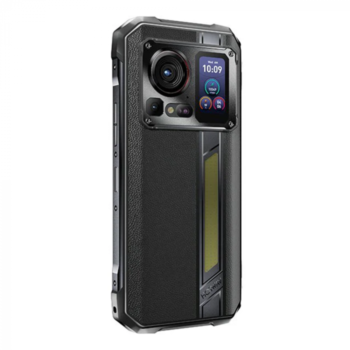 HOTWAV Hyper 7 Pro mobiltelefon, Fekete, 5G, 6.6" 2.4K 120Hz, 36GB RAM (16GB+20GB bővíthető), 256GB ROM, 200MP+24MP Éjjellátó, Android 14, MediaTek Dimensity 7050, 10800mAh, NFC, Dual SIM [3]