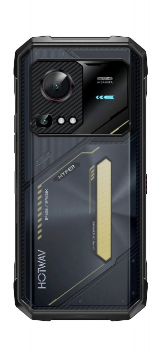 Mobiltelefon HOTWAV Hyper 7S, Sárga, 5G, 6.6″ HD+ IPS 120 Hz, 16GB (4 GB+12 GB Bovitheto), 256 GB ROM, 21 MP, Android 15, Unisoc T8200, Camping Light & Dinamikus RGB, 10800 mAh, 20 W, Dual SIM [3]