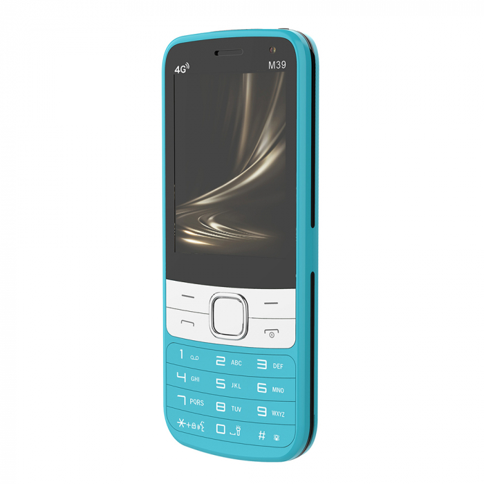 Mobiltelefon iSEN M39, Kék, 4G, 2,8" érintőképernyő, 2 GB RAM, 16 GB ROM, TF kártya, 2 MP + 2 MP kamera, Android 12, 2500 mAh akkumulátor, Dual SIM [7]