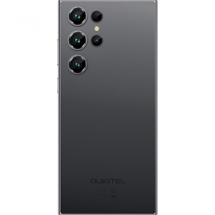 Mobiltelefon Oukitel C61, Fekete, 4G, 6.88" HD+ In‑Cell IPS, 16GB RAM (4GB+12GB Bővíthető), 128GB ROM, 13MP, Android 15, Unisoc Tiger T606, NFC, OTG, 5150mAh, 10W, Dual SIM [5]