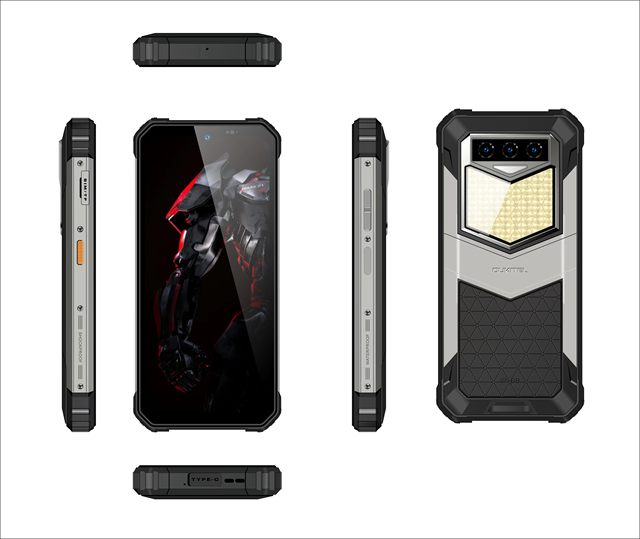 Telefon mobil Oukitel WP26, 4G, 6.58" FHD+, 8GB + 5GB RAM, 256GB ROM, Android 13, 48MP+ 20MP Night Camera, MTK, 10600mAh, NFC, OTG, Dual SIM [3]