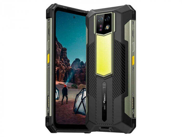 Ulefone Armor 24 Mobiltelefon, 4G, IPS 6.78" 120Hz, Camera Dual 64MP+64MP, 24GB RAM (12GB RAM+12GB bővíthető), 256GB ROM, Helio G96, 22000mAh 66W, Dual SIM [3]