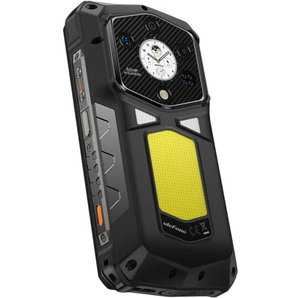 Mobiltelefon Ulefone ARMOR 29 Ultra, Fekete, 5G, 6.67" AMOLED, 32GB RAM (16GB +16GB Bovitett), 1TB ROM, 50MP, Android 15, Dimensity 9300+, 1.04" Hátlapi Kijelzo, Éjjellátás, 21200mAh, 120W, Dual SIM [4]