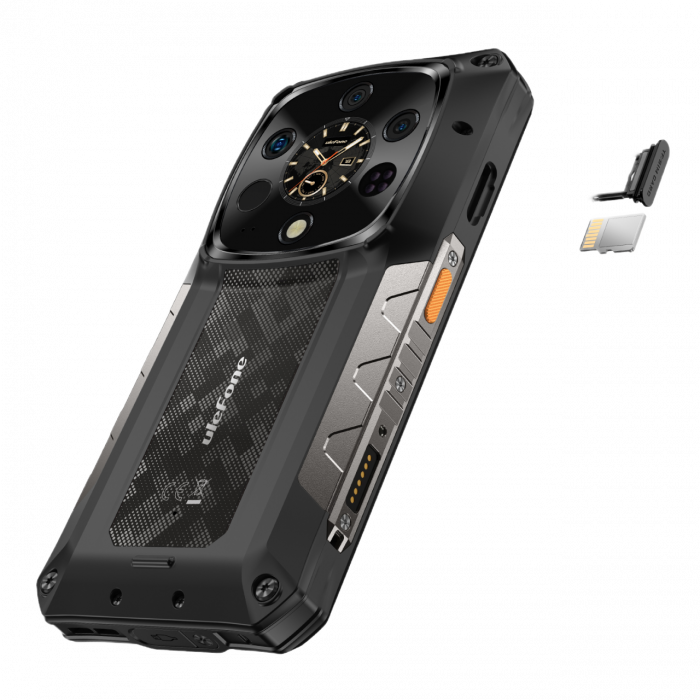 Mobiltelefon Ulefone Armor 28 Ultra Thermal, 5G, 6,67" AMOLED, 32 GB RAM (16GB + 16GB bővíthető), 1TB ROM, hőkamera, Night Vision, Android 15, Mediatek Dimensity 9300+, WiFi 7, 10600 mAh Dual SIM [5]