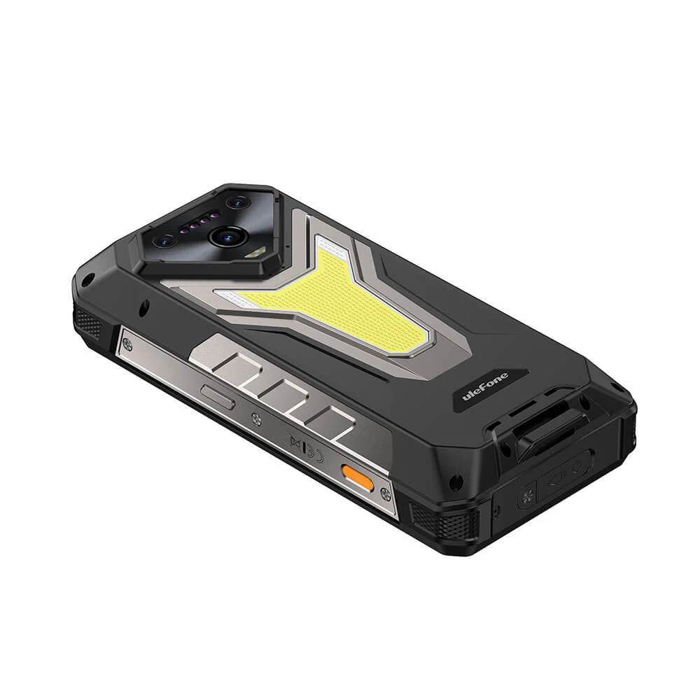 Mobiltelefon Ulefone  Armor 34, Fekete, 5G, 6.95" FHD+ 120Hz IPS, 32GB RAM (16GB + 16GB Bővíthető), 512GB ROM, 50MP, Android 15, Dimensity 7300, Éjjellátó kamera, NFC, OTG, 25500mAh, 66W, Dual SIM [3]