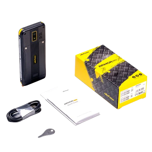 Ulefone Armor Mini 4 Mobiltelefon, Fekete, 4G, 2.8" TFT LCD, 240x320 px, 2MP Kamera, 64MB RAM, 128MB ROM, Unisoc T117, 2100mAh, Bluetooth, Jack, FM Rádió, Dual SIM+TF Kártya [4]