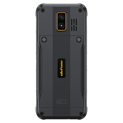 Ulefone Armor Mini 4 Mobiltelefon, Fekete, 4G, 2.8" TFT LCD, 240x320 px, 2MP Kamera, 64MB RAM, 128MB ROM, Unisoc T117, 2100mAh, Bluetooth, Jack, FM Rádió, Dual SIM+TF Kártya [3]