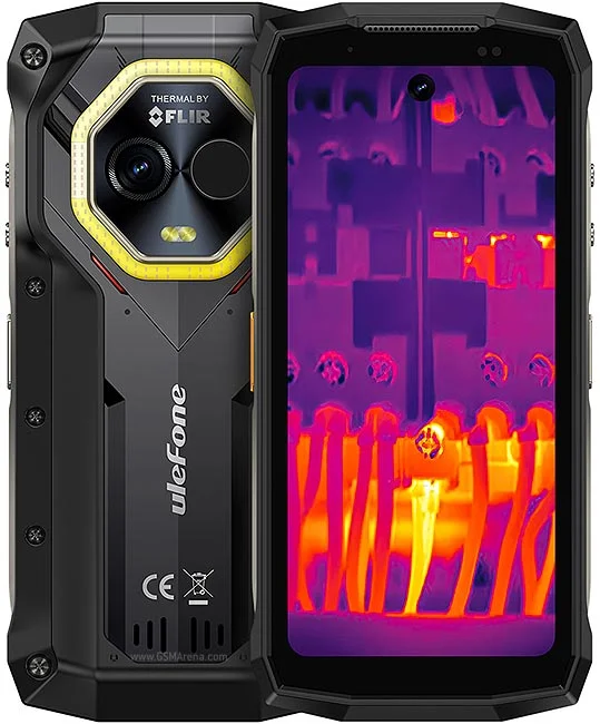 Mobiltelefon Ulefone Armor Mini 20T Pro, Fekete, 5G, FLIR Hőkamera, 4,7" FHD+ 90Hz, 16GB RAM (8GB + 8GB bővíthető), 256GB ROM, Android 14, 6200mAh, Dual SIM [2]