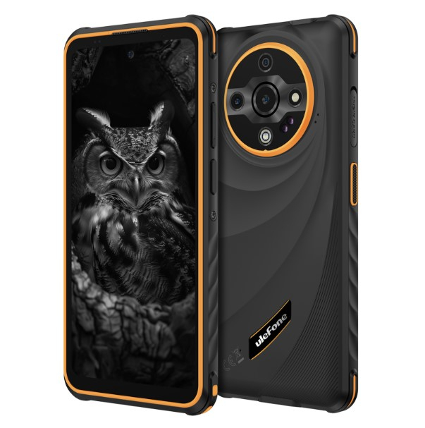 Mobiltelefon Ulefone Armor X31 Pro, Narancs, 5G, 6,56" 120 Hz, 16 GB RAM (8 GB+ 8 GB bővíthető), 256 GB ROM, Android 14, Éjjellátó kamera 25 MP, 6050 mAh, Dual SIM [3]