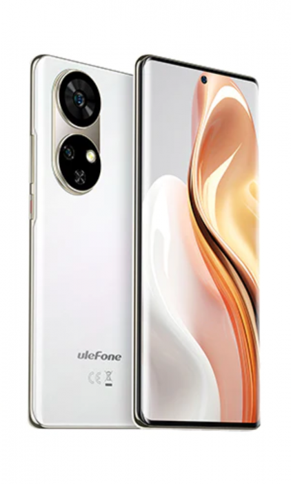 Ulefone Note 17 Pro Mobiltelefon Feher, 4G, 6,78" 3D Amoled, 24GB RAM (12GB + 12GB bővíthető), 256GB ROM, Android 13, 108MP+32MP, MediaTek Helio G99, NFC, 5050mAh, 33W, Dual SIM [5]
