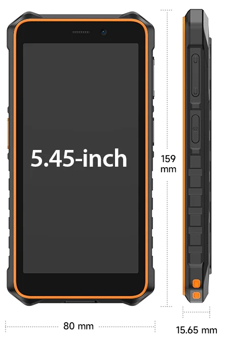 Ulefone RugKing 2 Pro Mobiltelefon, Fekete, 4G, 5.45" IPS LCD, 4GB RAM, 128GB, 13MP, Android 15, Unisoc T7250, 4550mAh, 10W, Dual SIM [2]