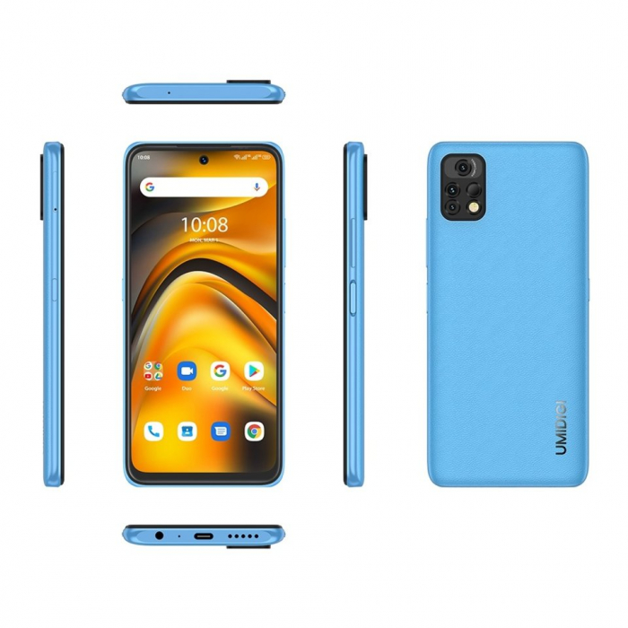 Telefon mobil UMIDIGI A13 Pro Max Blue 5G, 6.5" FHD+, 12GB RAM, 256GB ROM, Android 12, Dimensity 900, NFC, Bluetooth 5.2, Dual SIM, 5150mAh [2]