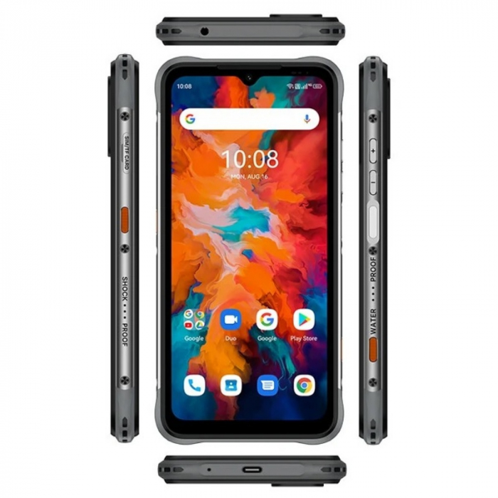Mobiltelefon UMIDIGI BISON X10 Szürke, 4G, 6,53" HD+, 4GB RAM LPDDR4X, 64GB ROM, Android 11, Helio P60 OctaCore, NFC, 6150mAh, Dual SIM [4]
