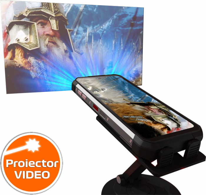 Mobiltelefon Unihertz 8849 Tank 2 Pro, 4G, 6.81" FHD+, 120Hz, Video projektor, 24GB RAM (12GB + 12GB bővíthető), 512GB ROM, 108MP, Android14, NFC, 23800mAh, Dual SIM [2]