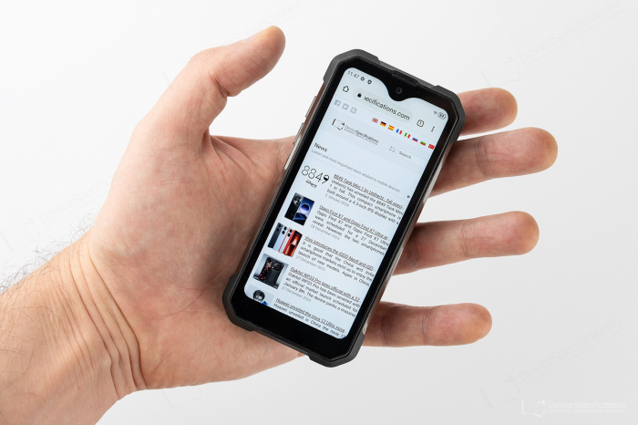 Mobiltelefon Unihertz 8849 Tank Mini1, 5G WI-Fi, 4.3" IPS, 24GB RAM (12GB + 12GB bővíthető), 256GB ROM, 100MP+32MP, MediaTek Helio G99, Android 13, 5800mAh, Lézeres távolságmérés 40m, Dual SIM [2]