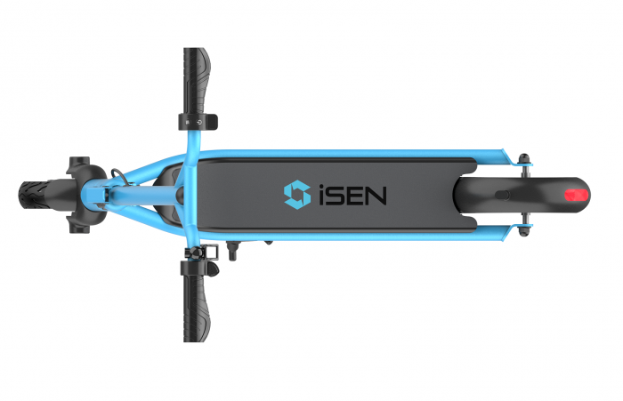 Összecsukható Elektromos Roller iSEN C1 KIDS  Kék, Bluetooth Hangszóró, 8", 200W Motor, Max Hatótáv 10-15 km, Legfeljebb 15 km/h [7]