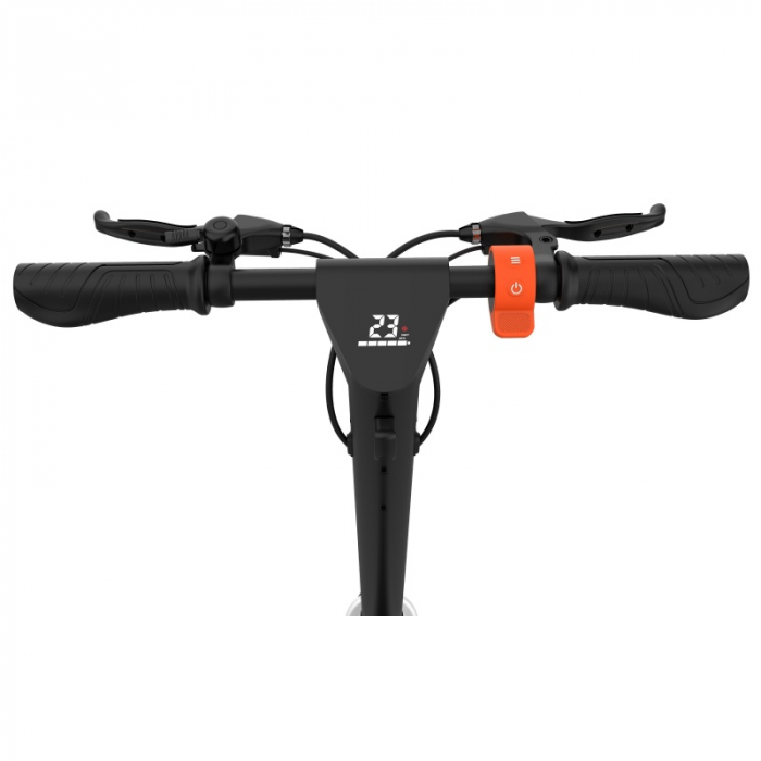 Összecsukható elektromos robogó iSEN X9 Pro Orange, 10 hüvelykes, 1100 W, maximális autonómia 100 km, sebesség akár 40 km/h, kivehető akkumulátor 48V15.6A [10]