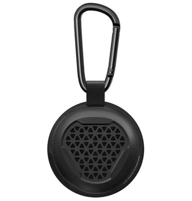 Hordozható hangszóró DOOGEE SnapBeat, Fekete, Többszörös párosítás, Android & iOS, 5W csúcsteljesítmény, Bluetooth v5.4, Akár 12 óra lejátszási idő, Karabineres és mágneses rögzítés, IP66 [1]