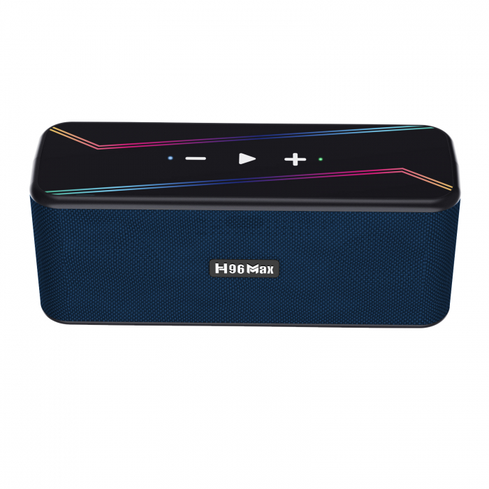 TV Box / Hordozható hangszóró iSEN H96 MAX M7 Smart Media Player, 8K, 4 GB RAM, 32 GB ROM, Android 13, RK3528 Quad Core ARM Cortex-A53, Hangszóró 2x 7 W WiFi [3]