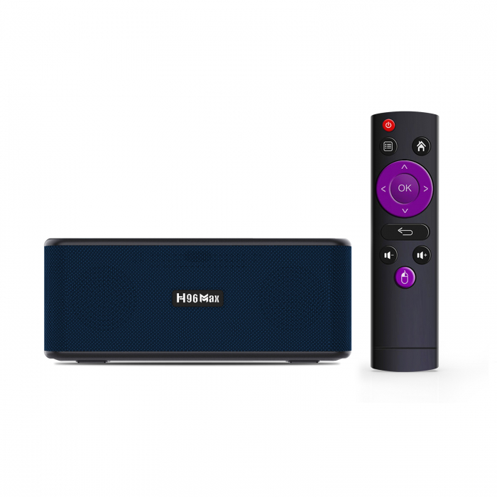 TV doboz / hordozható hangszóró iSEN H96 MAX M7 Smart Media Player, 8K, 2 GB RAM, 16 GB ROM, Android 13, RK3528 Quad Core ARM Cortex-A53, Hangszóró 2x 7 W WiFi [8]
