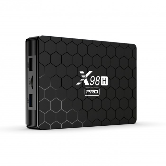 TV Box iSEN X98H PRO Smart Media Player Fekete, 4K, 2GB RAM, 16GB ROM, Android 12, Allwinner H618 Quad Core A53, 1000m Ethernet, Bt 5.0 [7]