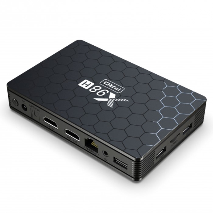 iSEN X98H PRO Okos Médialejátszó Fekete TV Box, 4K, 4GB RAM, 32GB ROM, Android 12, Allwinner H618 Négy magos A53, Ethernet 1000m, BT 5.0 [8]