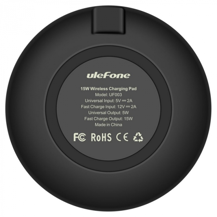 Incarcator wireless Ulefone UFO03 Negru [2]